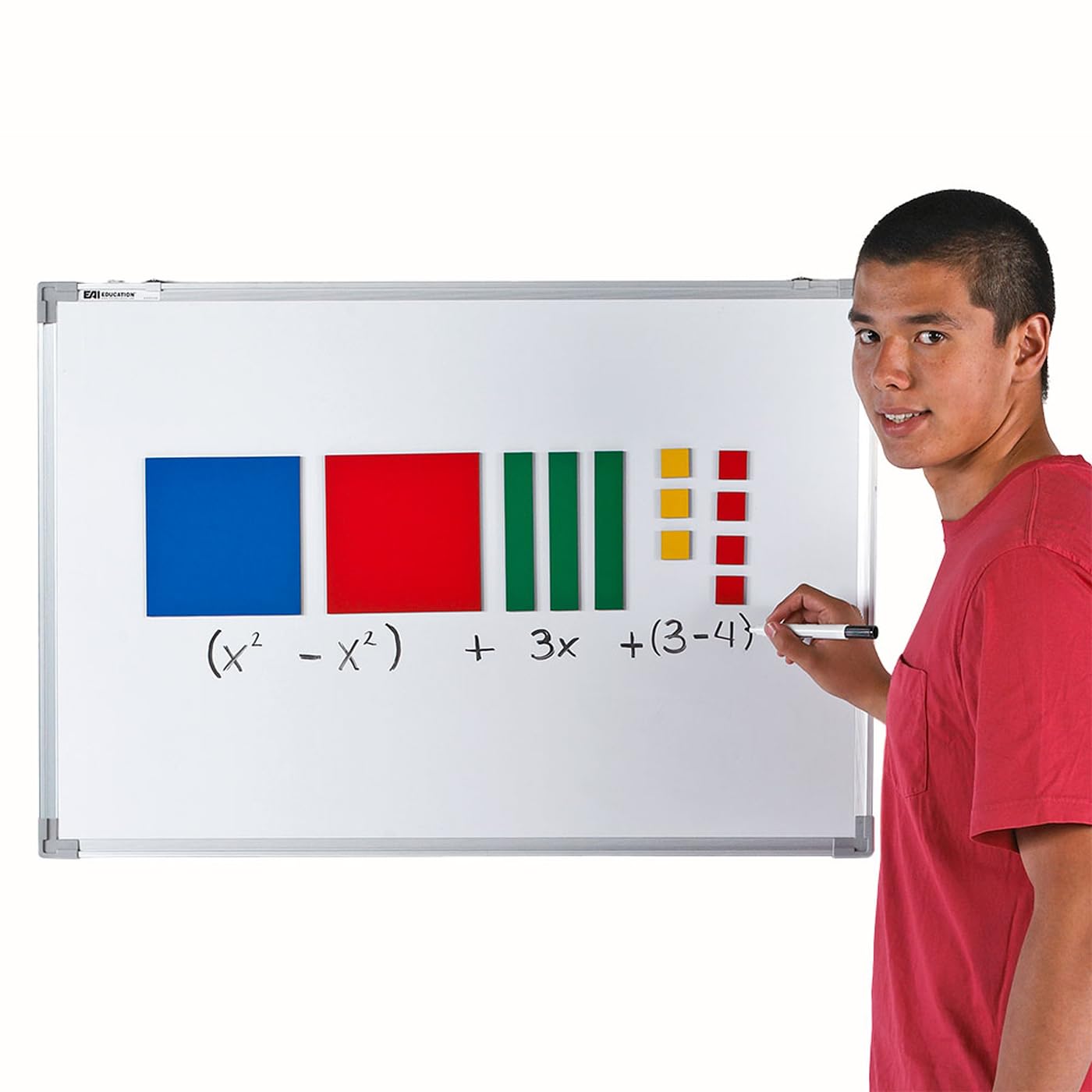 Amazon.com: EAI Education Magnetic Demonstration Algebra Tiles